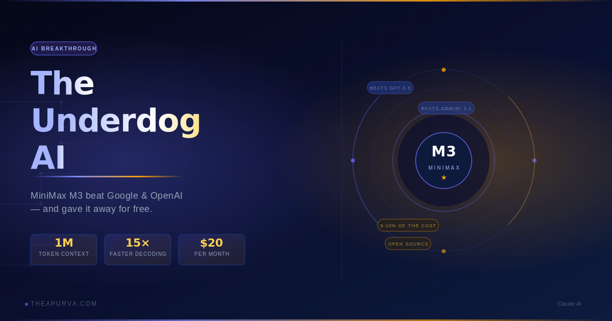 The Underdog AI That Just Beat Google and OpenAI — and Then Gave It Away for Free
